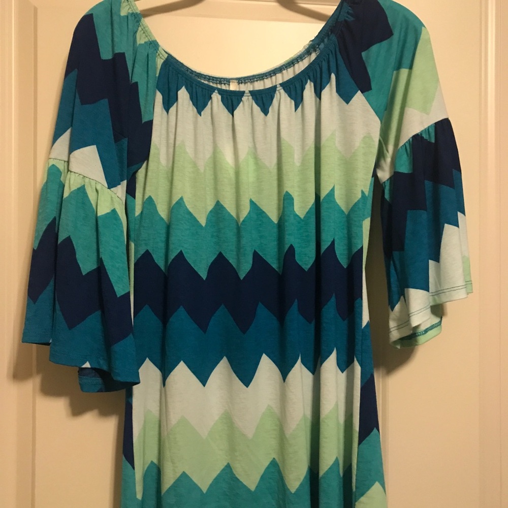 Striped retro shirt